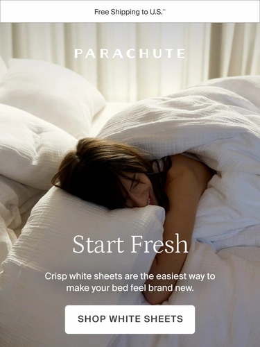 Parachute Home Sale Announcement
