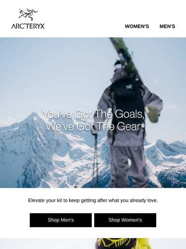 Arc'teryx Newsletter