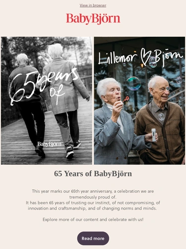 BabyBjörn Newsletter
