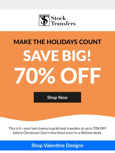Stock Transfers Sale Announcement