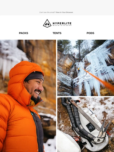 Hyperlite Mountain Gear Newsletter