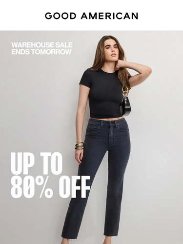 Good American Sale Announcement