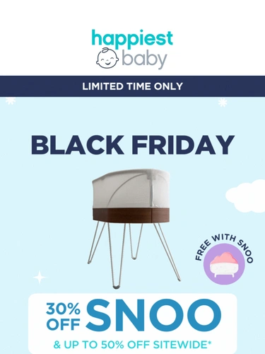 Happiest Baby Sale Announcement