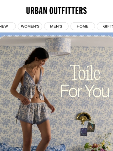 Urban Outfitters Newsletter