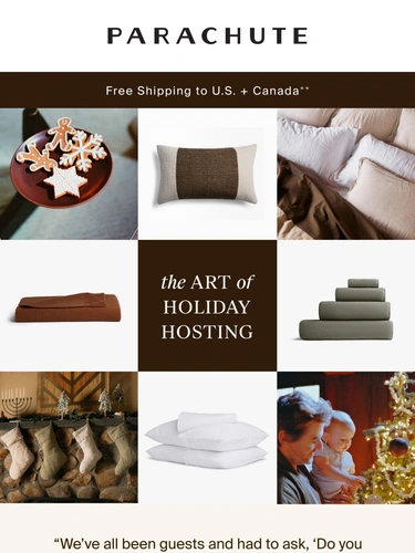 Parachute Home Sale Announcement