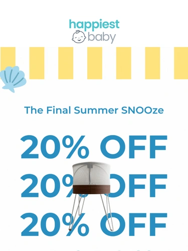 Happiest Baby Sale Announcement