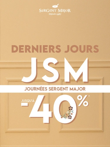 Sergent Major Sale Announcement