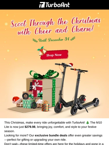 TurboAnt Holiday Campaign
