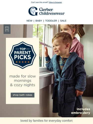 Gerber Childrenswear Newsletter