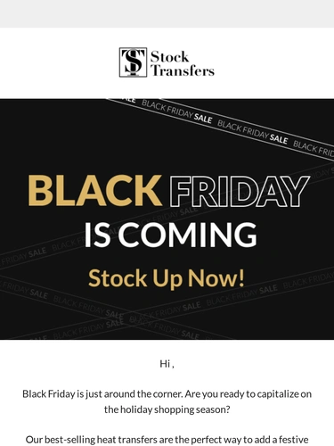 Stock Transfers Holiday Campaign