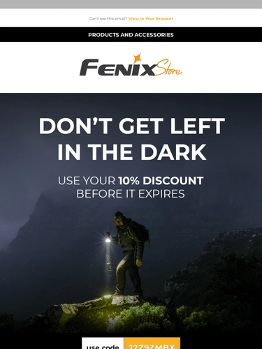 Fenix Store Welcome Series