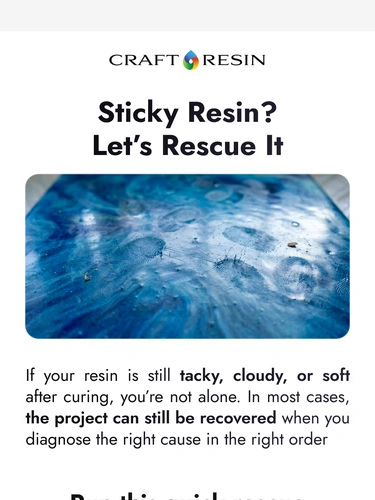 Craft Resin Re-engagement Series