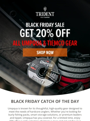 Trident Fly Fishing Sale Announcement