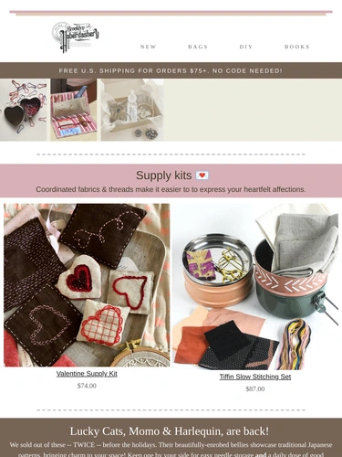 Brooklyn Haberdashery Newsletter