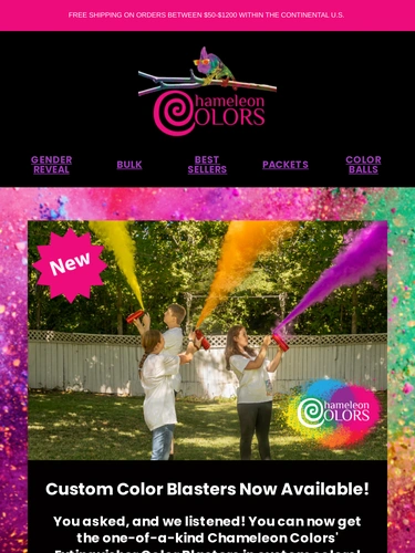 Chameleon Colors Product Launch