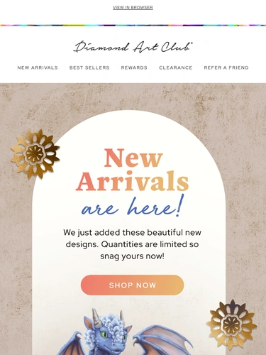 Diamond Art Club Sale Announcement