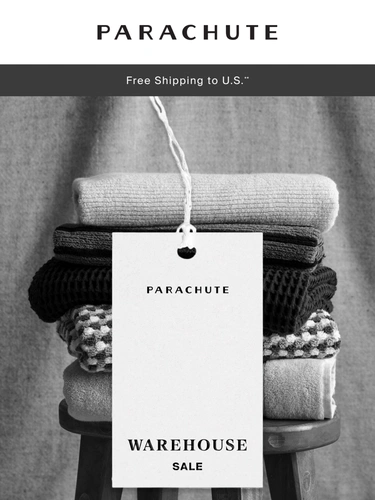 Parachute Home Sale Announcement