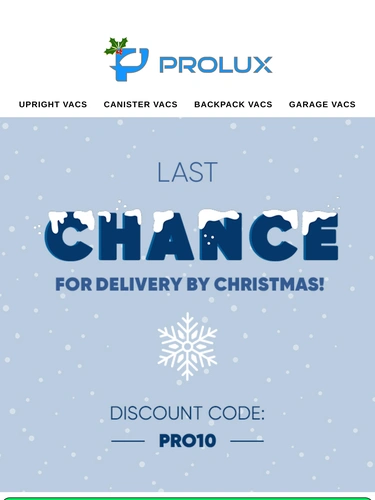 ProLux Cleaners Sale Announcement