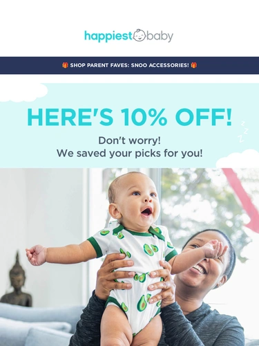 Happiest Baby Sale Announcement