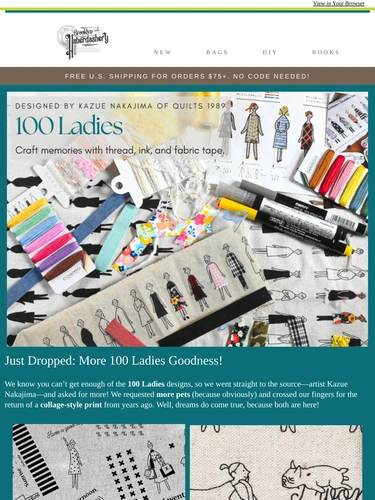 Brooklyn Haberdashery Newsletter