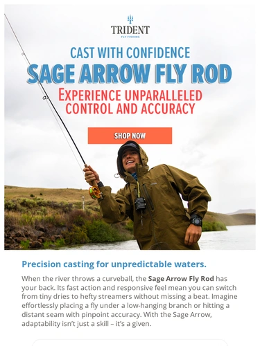 Trident Fly Fishing Sale Announcement