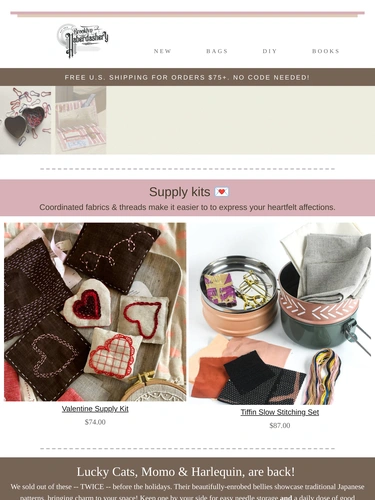 Brooklyn Haberdashery Newsletter