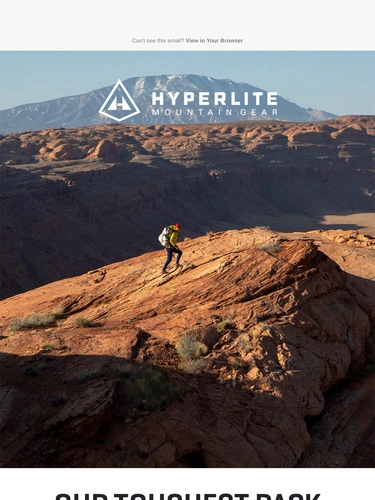 Hyperlite Mountain Gear Product Launch