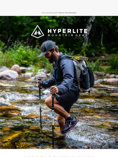 Hyperlite Mountain Gear Sale Announcement