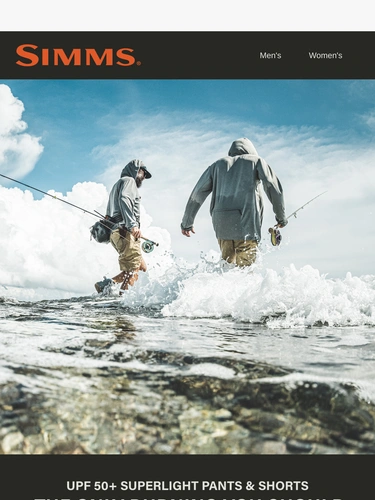 Simms Fishing Newsletter