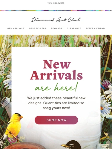 Diamond Art Club Sale Announcement