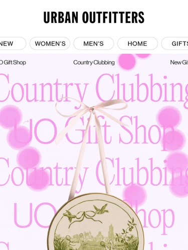 Urban Outfitters Sale Announcement
