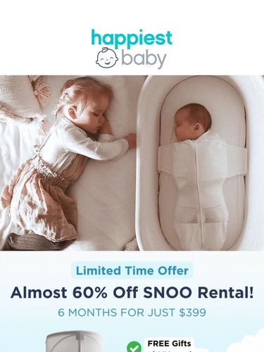 Happiest Baby Sale Announcement