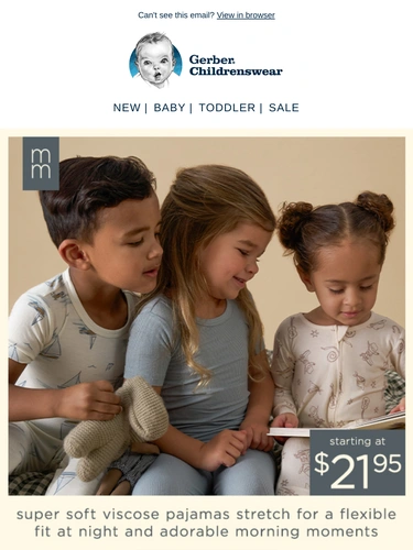 Gerber Childrenswear Welcome Series