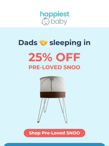 Happiest Baby Sale Announcement