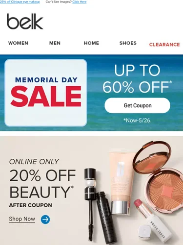 Belk Sale Announcement