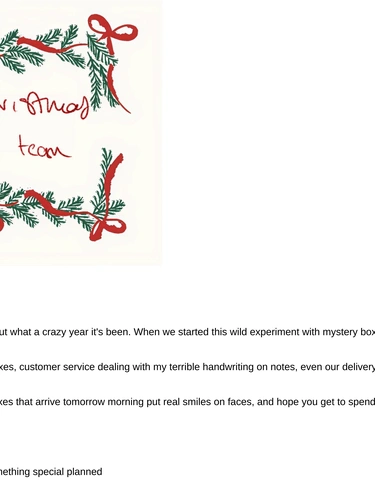 Shirt in a Box Holiday Campaign