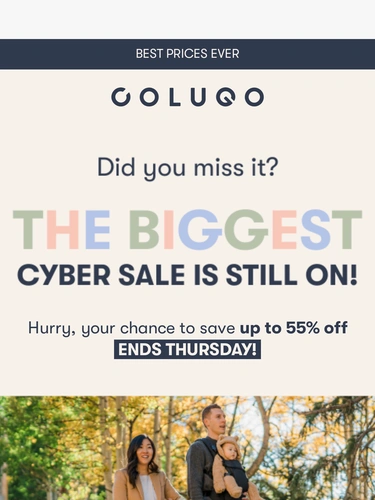 Colugo Sale Announcement