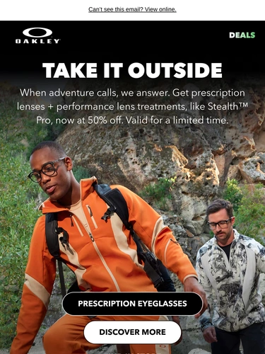 Oakley Sale Announcement