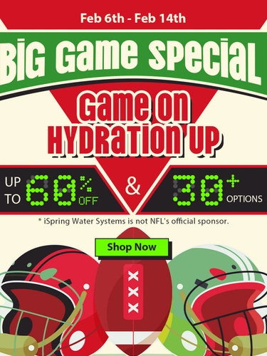 iSpring Water Systems Sale Announcement