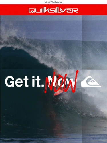 Quiksilver Newsletter