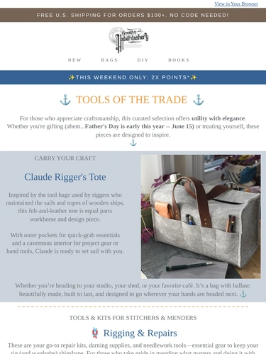 Brooklyn Haberdashery Loyalty Program