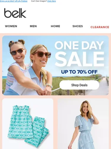 Belk Sale Announcement