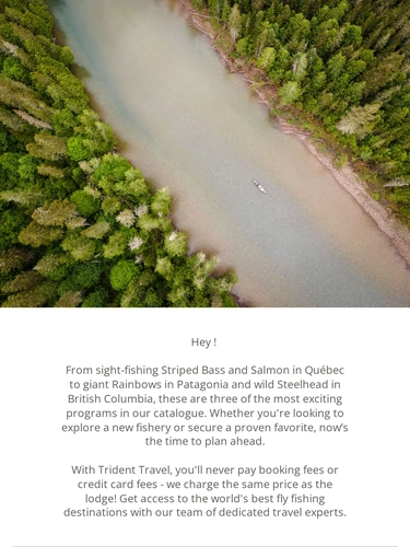 Trident Fly Fishing Product Launch