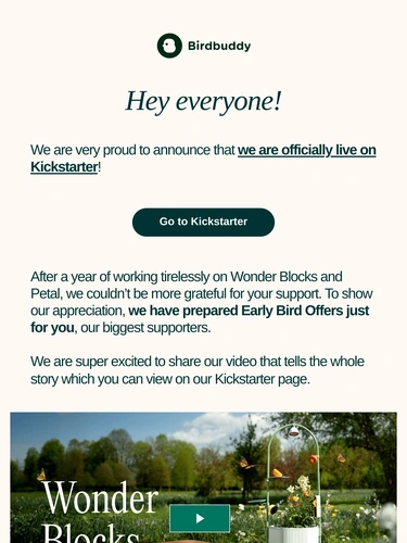 My Bird Buddy Product Launch