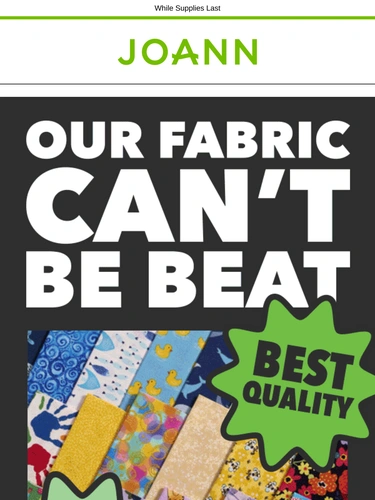 Joann Sale Announcement