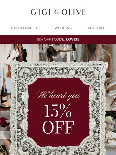 Gigi and Olive Sale Announcement