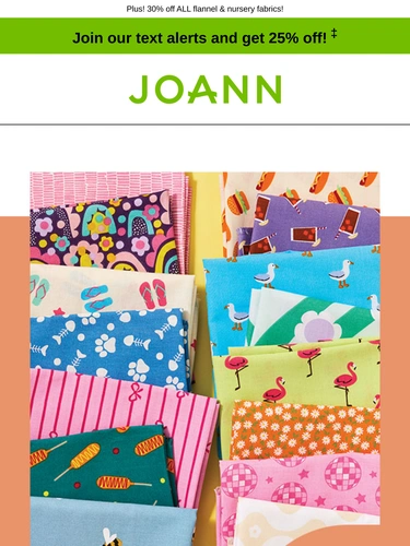 Joann Sale Announcement
