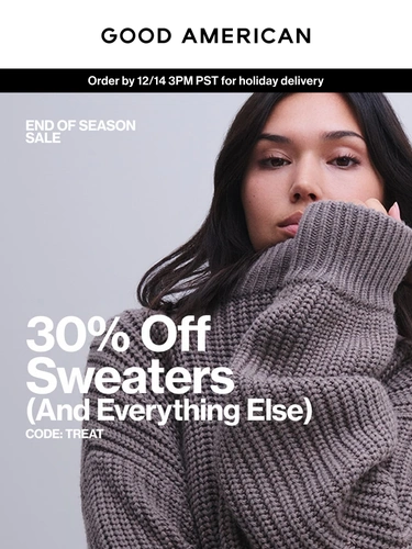 Good American Sale Announcement