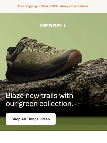 Merrell Sale Announcement