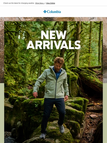 Columbia Sportswear Newsletter
